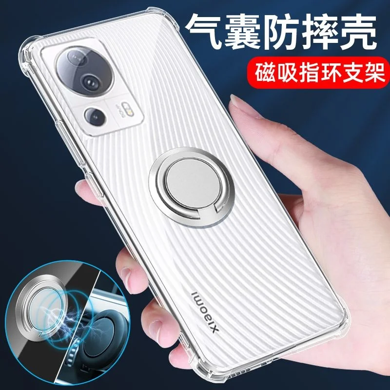 Per Xiaomi Mi 13 Lite 5G Custodie Custodia Antiurto Per Anello Per Xiaomi 12 11T Pro Mi 11 13 Lite 5G Ne Cover Posteriore Per Mi 13 Lite