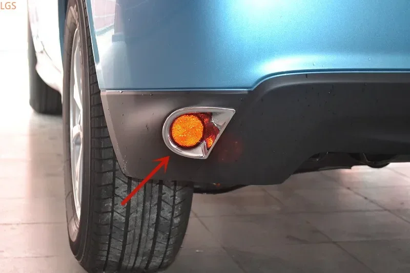 

Для Mitsubishi ASX 2013-2018 ABS Хром Передняя противотуманная фара задняя противотуманная фара декоративная рамка защитное украшение автомобильные аксессуары