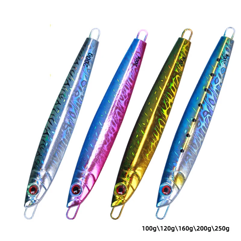

New Fast Sinking Lead Fish 100g-250g Sea Fishing Road Sub Bait False Bait Fishing Gear Accessories