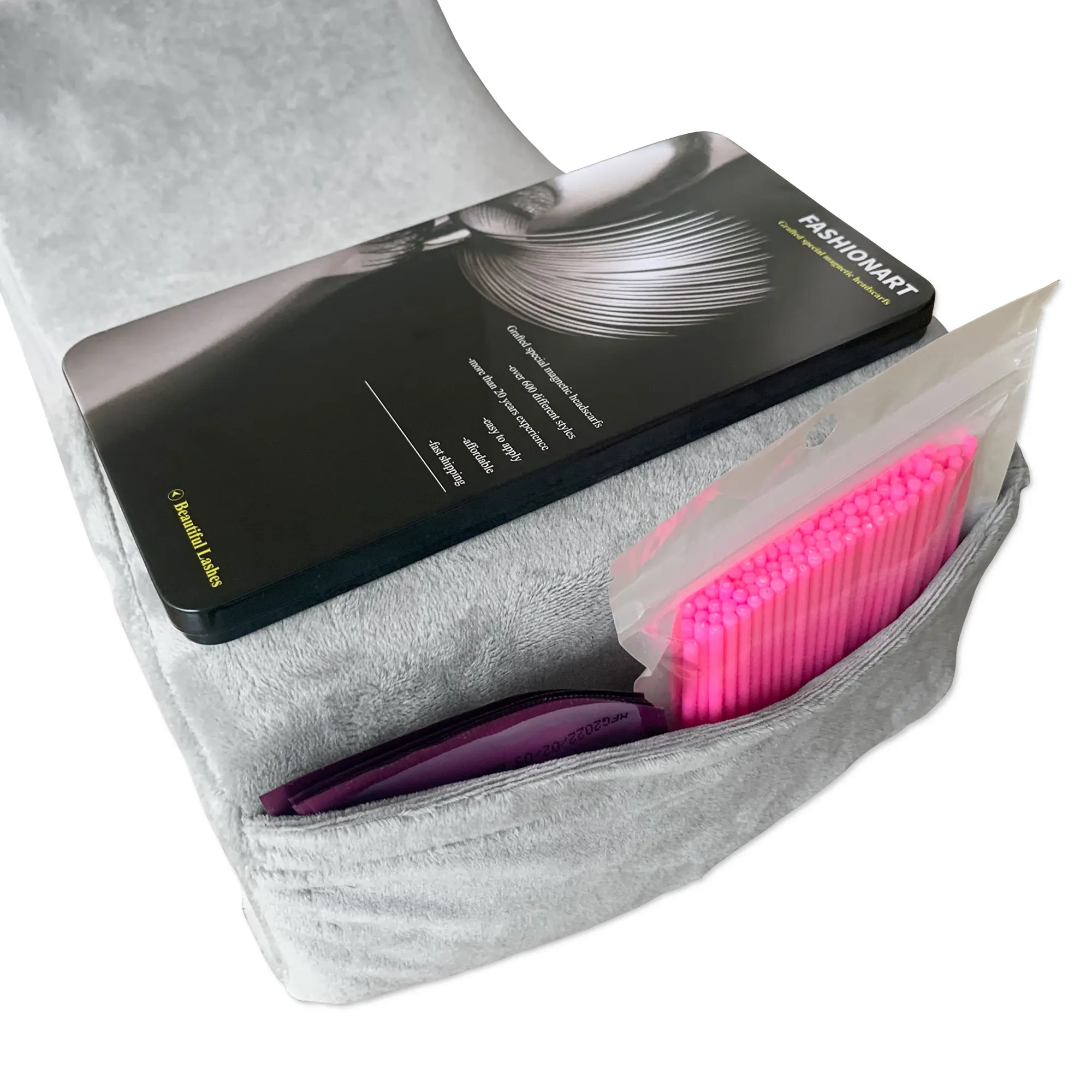 Professional Lash Pillow Neck Support Eyelash Pillow Lash Lift Soft Memory Foam Cushion Beauty Salon Eyelash Extension Pillow