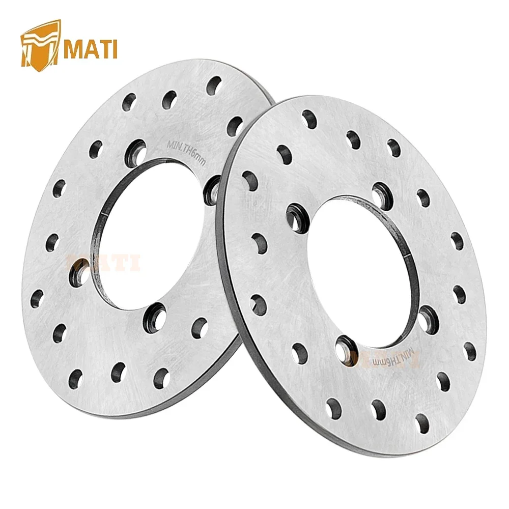 Mati 2 Pz Disco Freno Anteriore/Posteriore Rotore Per Honda Big Red 700 Muv700 2009-2013 Muslimate