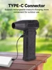 Mini Turbo Jet Fan 130000RPM Wind Speed 52m/s Brushless Motor Handheld Duct Fan High-Performance Cyclone Turbo Electric Blower 4