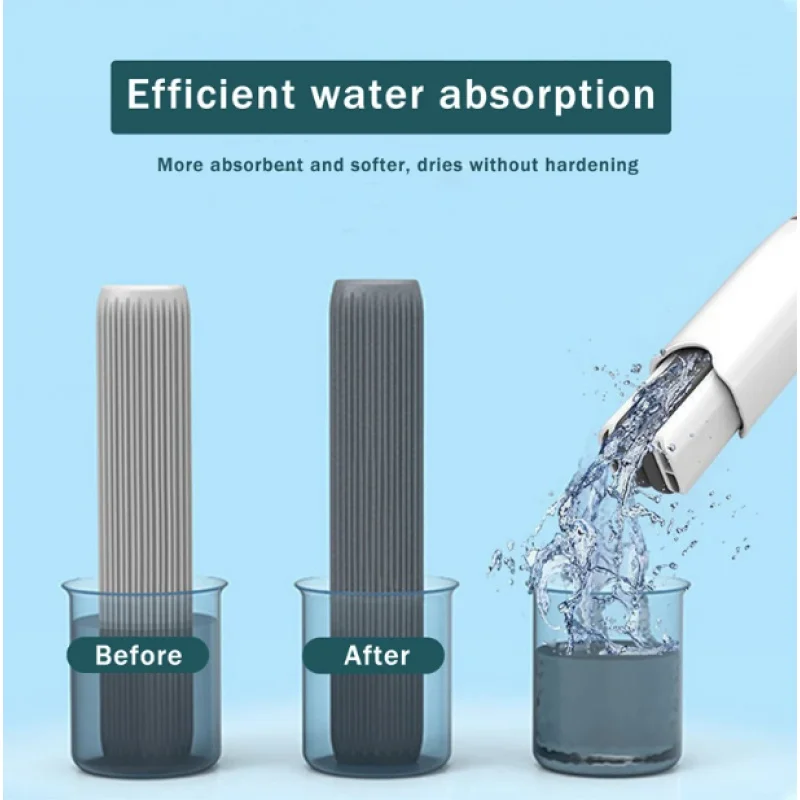 Mini Squeeze Mop Household Cleaning Mop Desk Glass Window Sponge Cleaning Mop