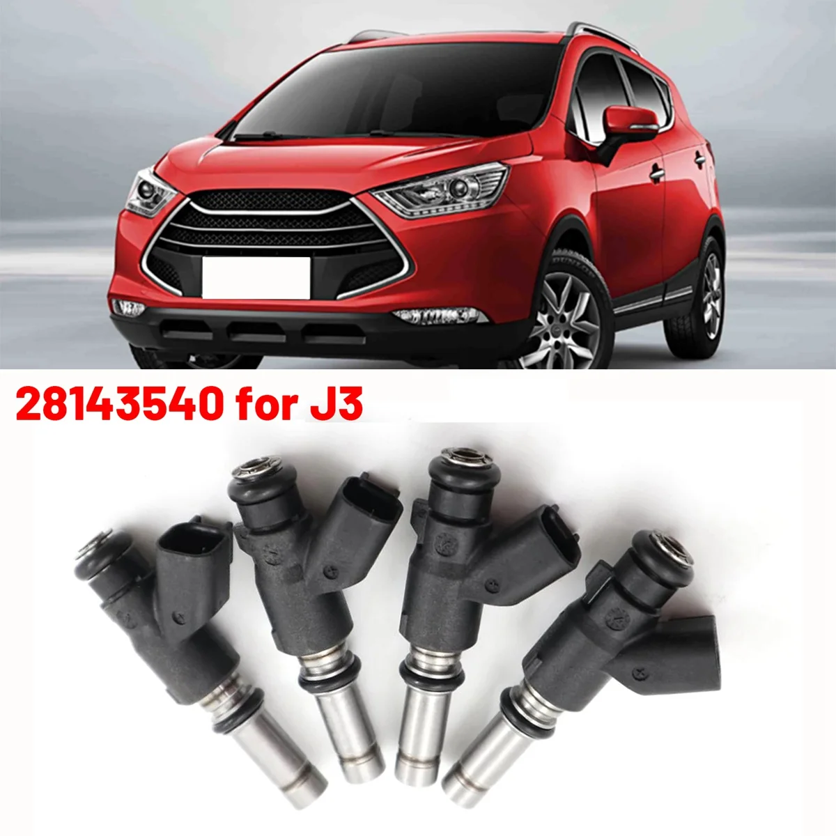 

28143540 4 форсунки инжектора для JAC- J3