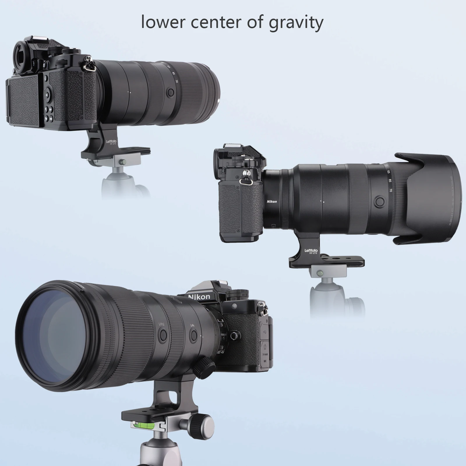 Leftfoto Replacement Lens Foot for Nikon Nikkor Z 100-400mm