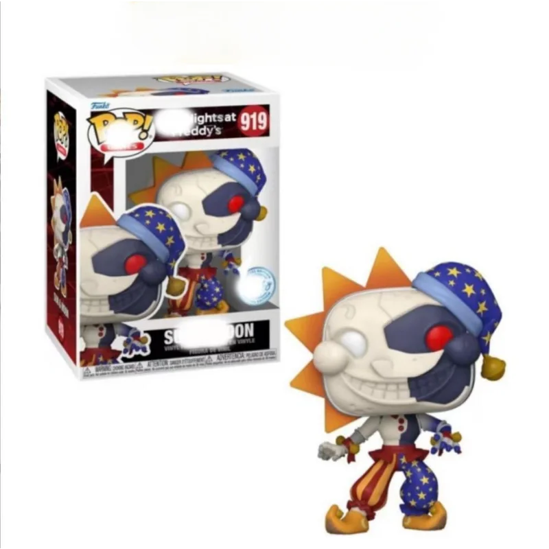 Funko Pop 919 # Fnaf Five Night At Freddy Kawaii Freddys Animal Foxy Bonnie Bear Ribbit Action Figure Anime Model Toy Regalo Per Bambini
