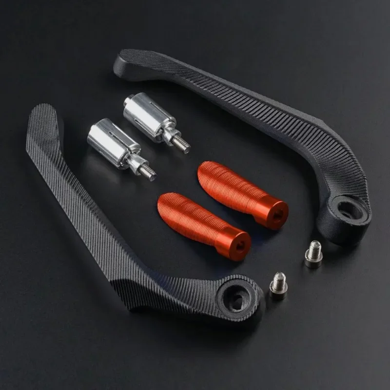 3D Engraving Universal 7/8" Handlebar Protectors for Motorcycle Scooter Mountain Bikes Brake Lever Guard CNC Aluminium