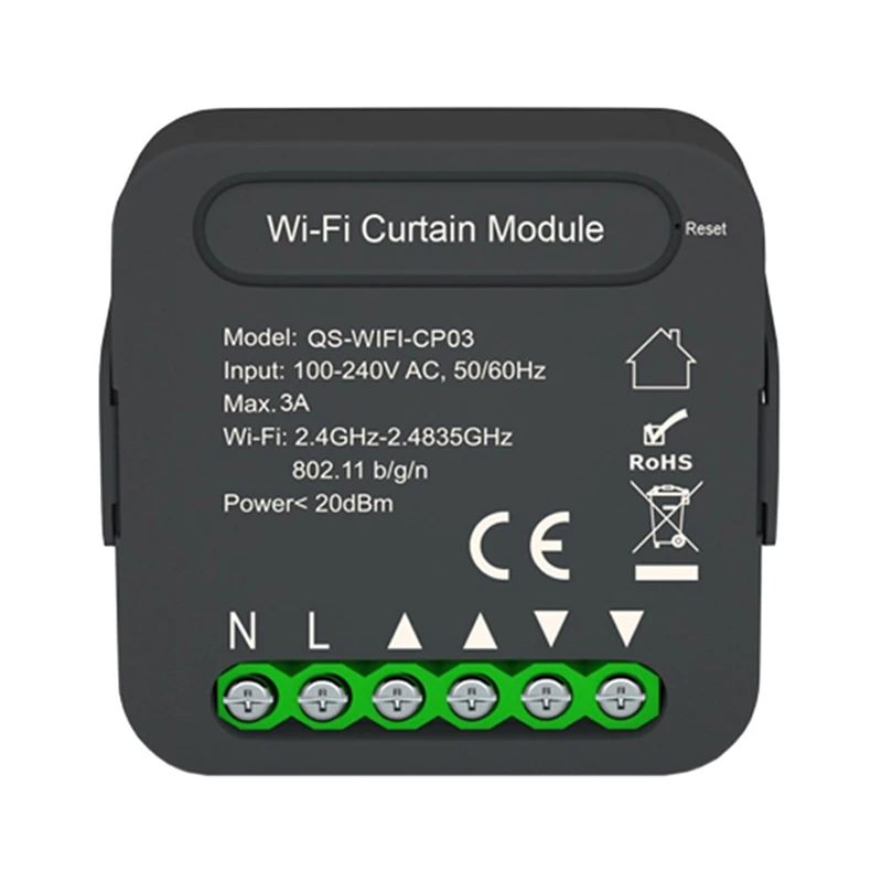 

Curtain Switch Plastic Wifi-CP03 Tu-Ya /Wifi For Roller Shutter Blinds Motor Smart Home Google Home Alexa Control
