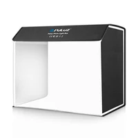 PULUZ 60 x 40cm Photo Studio LED Light Box Portable 24x16x20inch Cuboid Photography Studio Tent Kit with 4 Colors Backdrops Box - Image 3
