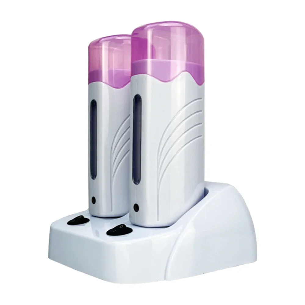 Double Seat Hair Removal Roller Wax Warmer Hair Removal Wax Box Women & Men's Home Kit hair removal wax hair removal wax heater