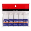 5pcs Nail Gel Strong Adhesive Quick Drying UV Adhesive for Fake Nails DIY Press on Nails Detachable Low Price Nail Art Tool 5