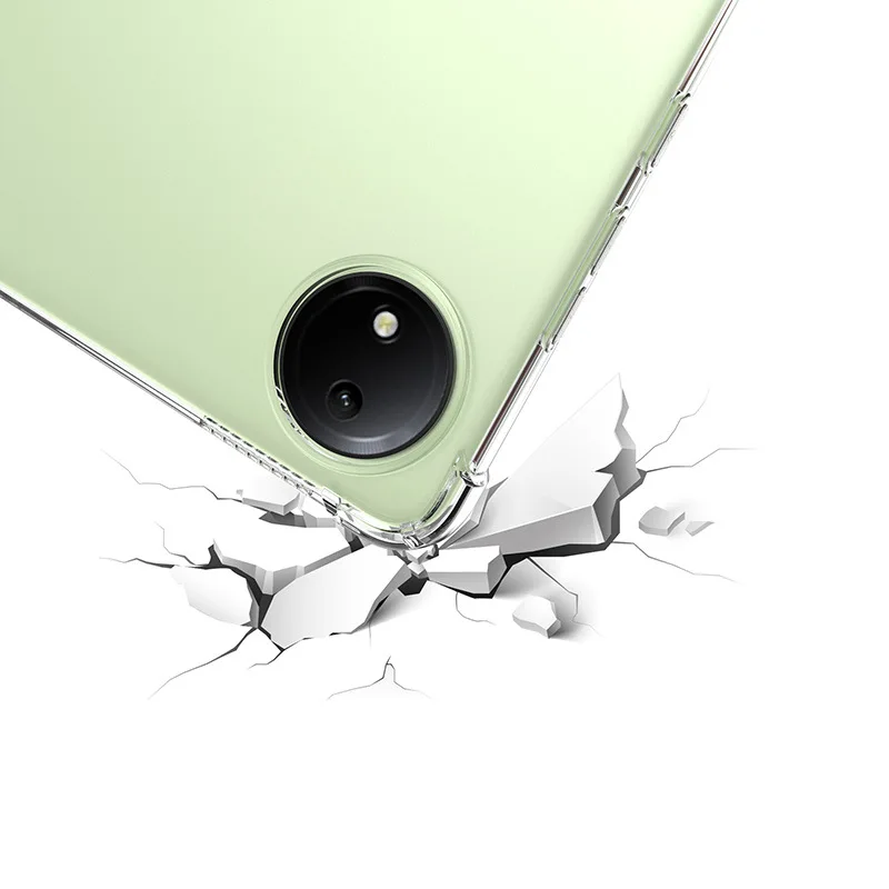 Durable TPU Clear Soft Cover for Tablets - Shockproof Protective Skin Case
