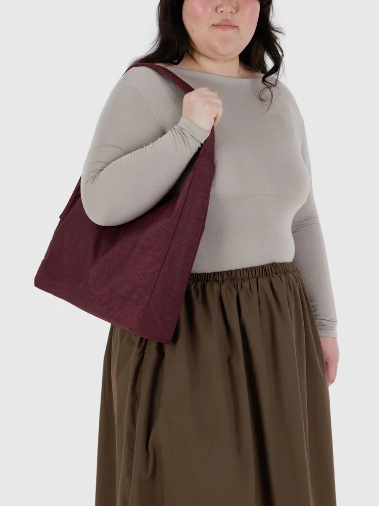 Borsa a Tracolla da Donna in Nylon di Grande Capacità, con Tracolla Regolabile, Versatile Borsa Hobo per Uso Quotidiano - immagine 4
