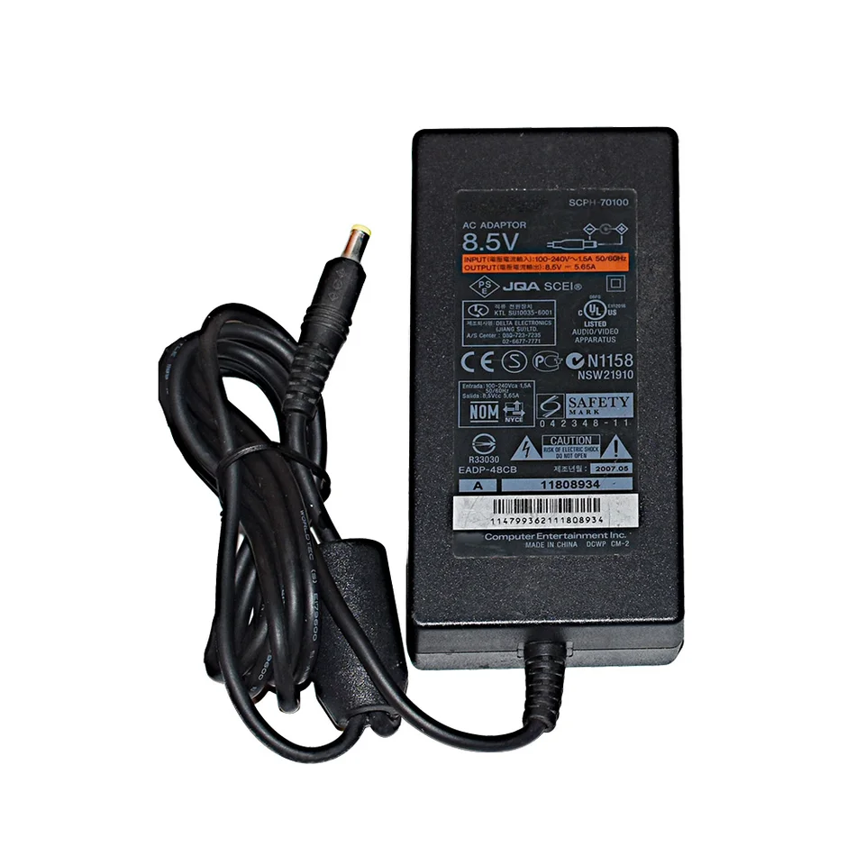 Chargeur/Bloc Alimentation Pour Sony PlayStation 2 Slim (PS2 SCPH-70100) - Occasion