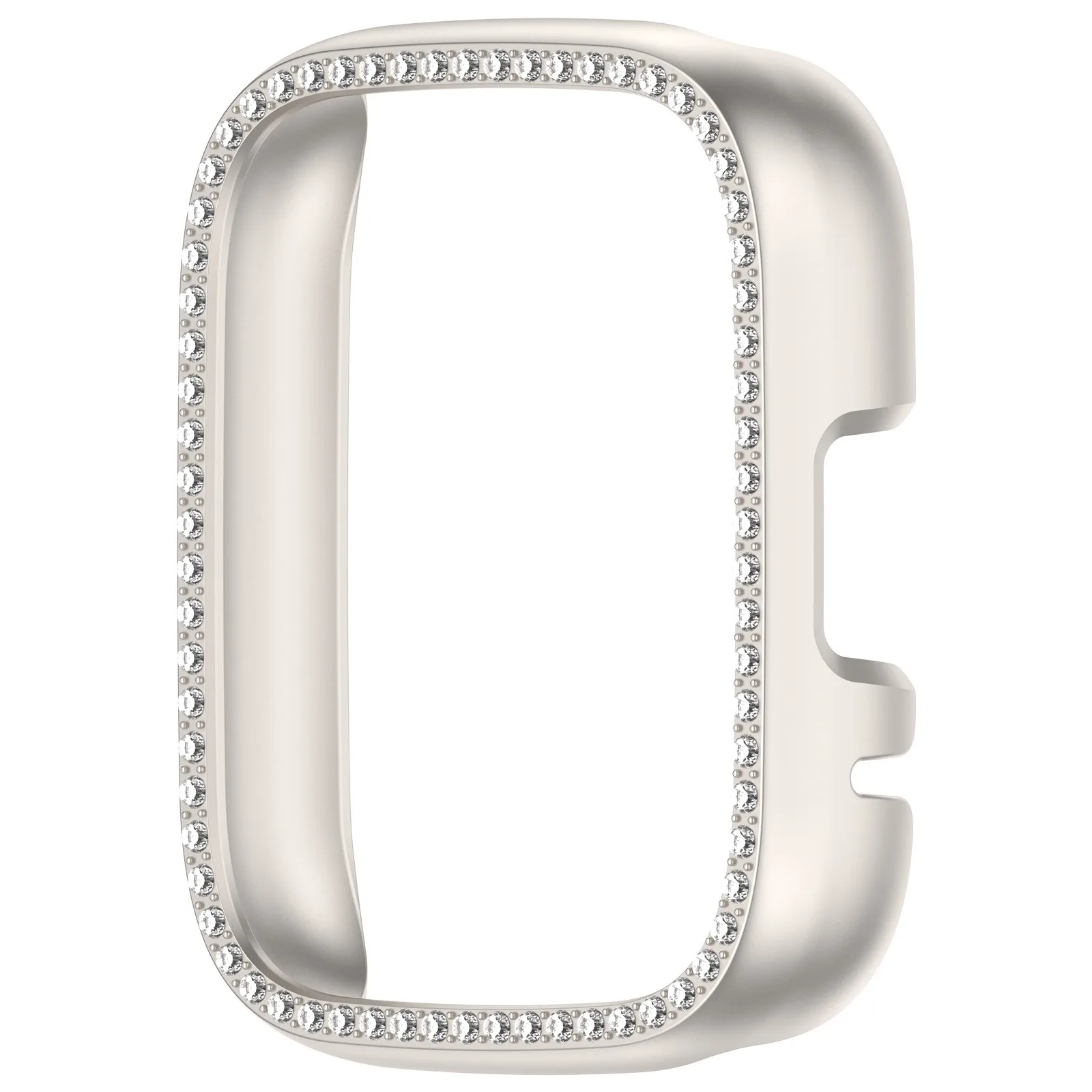 Diamond-Encrusted Hollow Watch Case