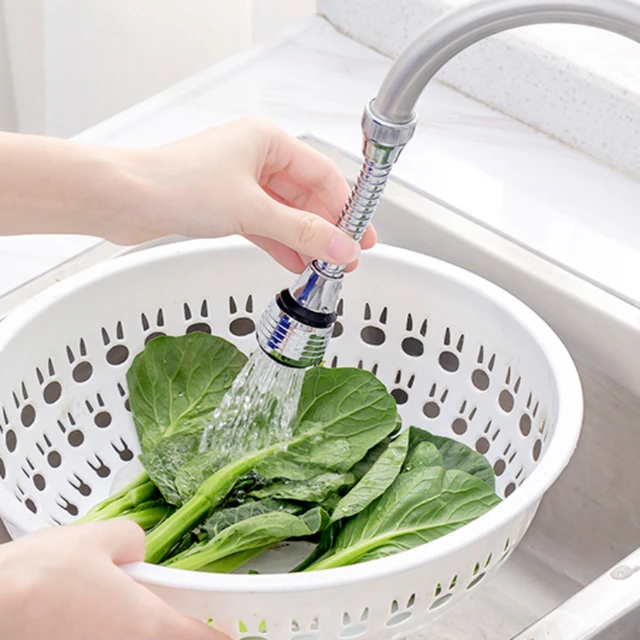 360 Fokos Forgatható Csaptelephosszabbító Víztisztító Fürdőszoba Konyhai Kiegészítők - Image 5