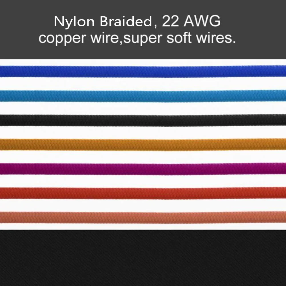 Multi-color 1.8M Nylon Braided Tattoo Machine Clip Cord RCA Cable Tattoo Gun Soft Copper Wire Tattoo Power Supply Tool Accessory