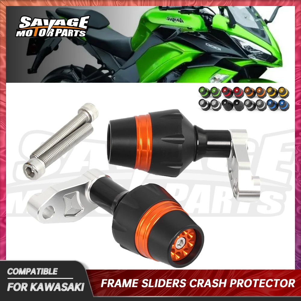 Motorcycle Frame Sliders Crash Protector For Kawasaki Ninja 1000