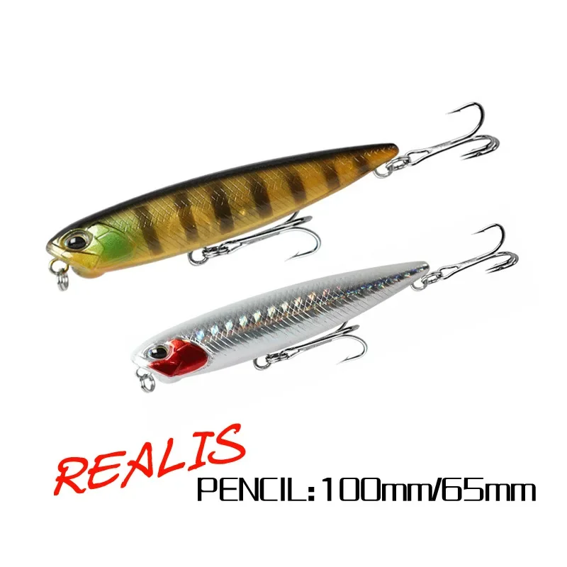 1PCS Topwater Minnow Fishing Lures Floating Pencil Walk The Dog Stickbait  Artificial Hard Bait Japanese Jerkbait for Pike Bass - AliExpress