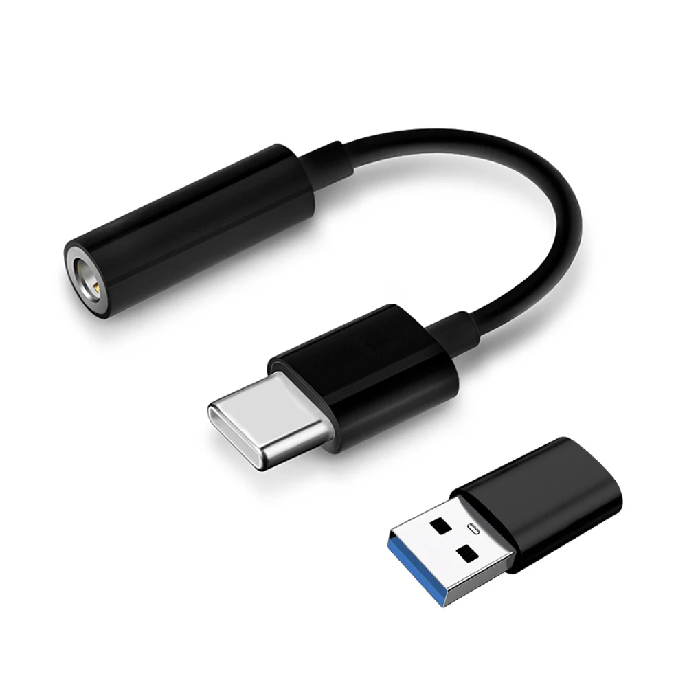 USB-C to 3.5mm Headphone Audio Adapter Converter