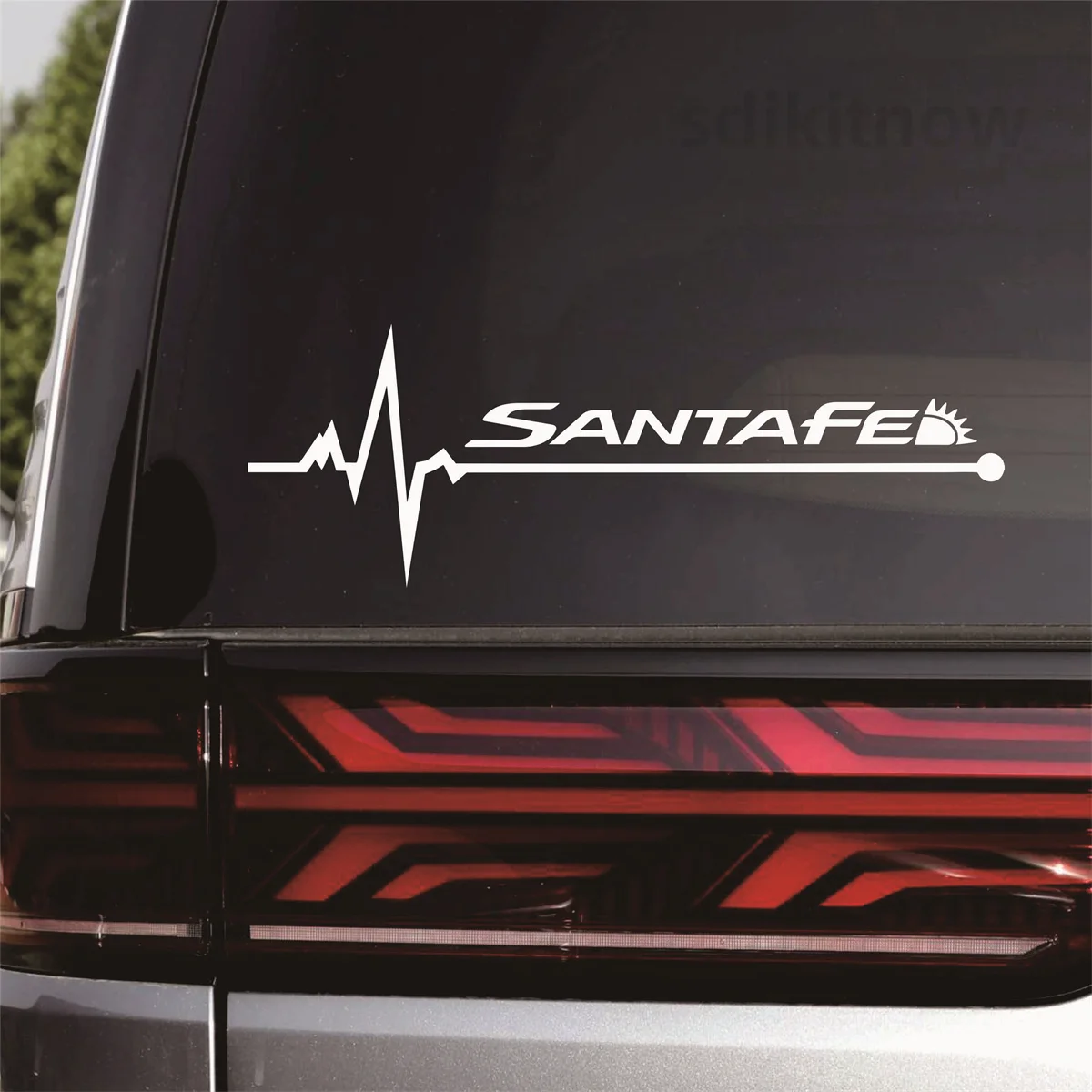 Car Sports Sticker Styling Window Door Decoration Decal For hyundai Santa  fe SANTAFE 2008 2013 2014 2015 2023 2022 accessories - AliExpress, image size:1200x1200