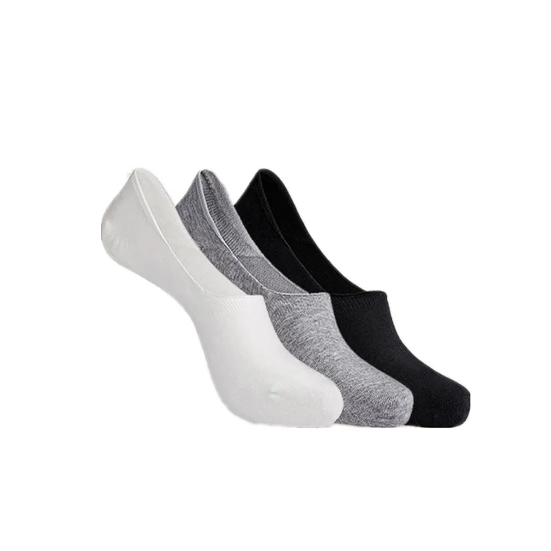 

3Pairs/Lot Socks High Quality Banboo & Cotton Socks Brief Invisible Slippers Shallow Mouth No Show Sock