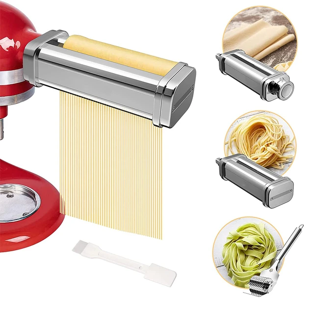 For KitchenAid Pasta Roller Cutter Set for KitchenAid Stand Mixers