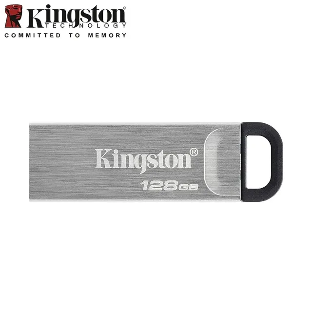 Kingston DataTraveler Kyson USB 3.2 Flash Drive 32-512GB 200MB/s Read Speed Waterproof U Disk for Office Car Gaming 1