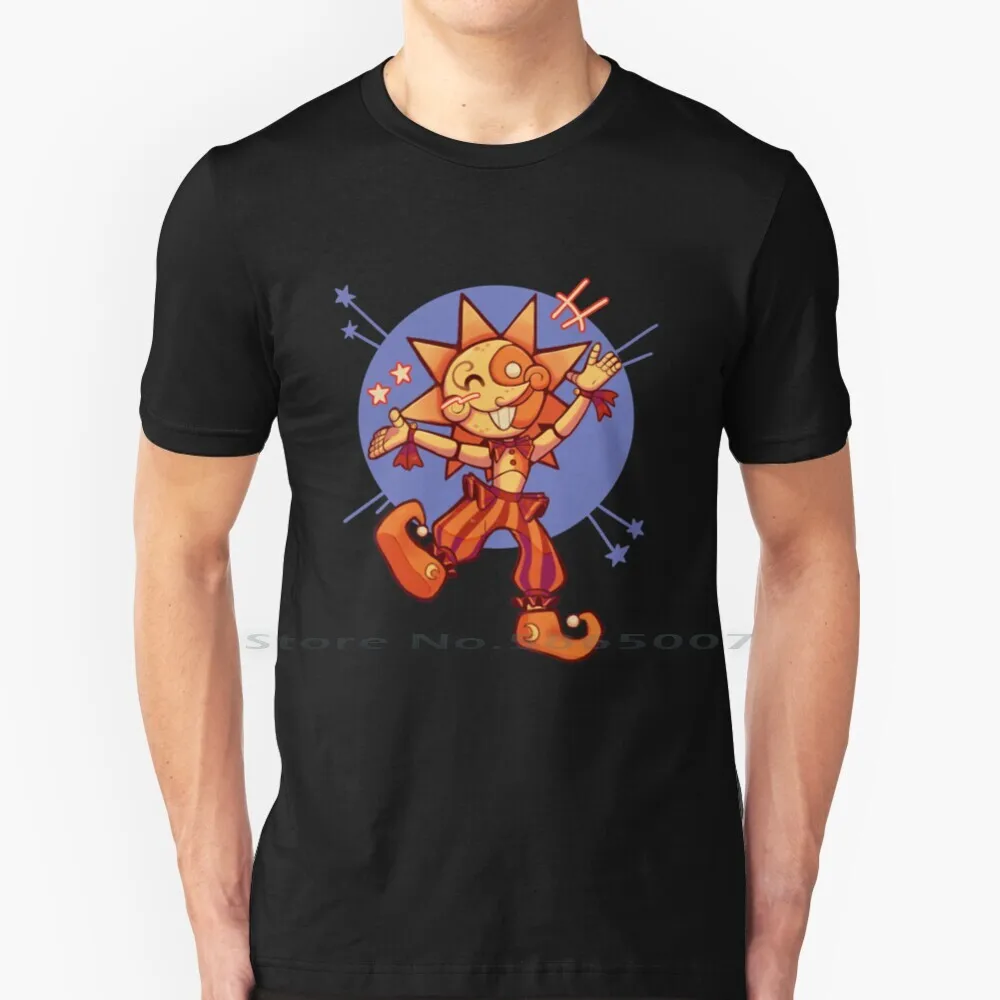 Sundrop Fnaf Security Violation T Shirt 100% Cotone Aggrovigliato La Serie Fnaf Sb Leon Rider Sundrop Fnaf Soda Fnaf Security Brake