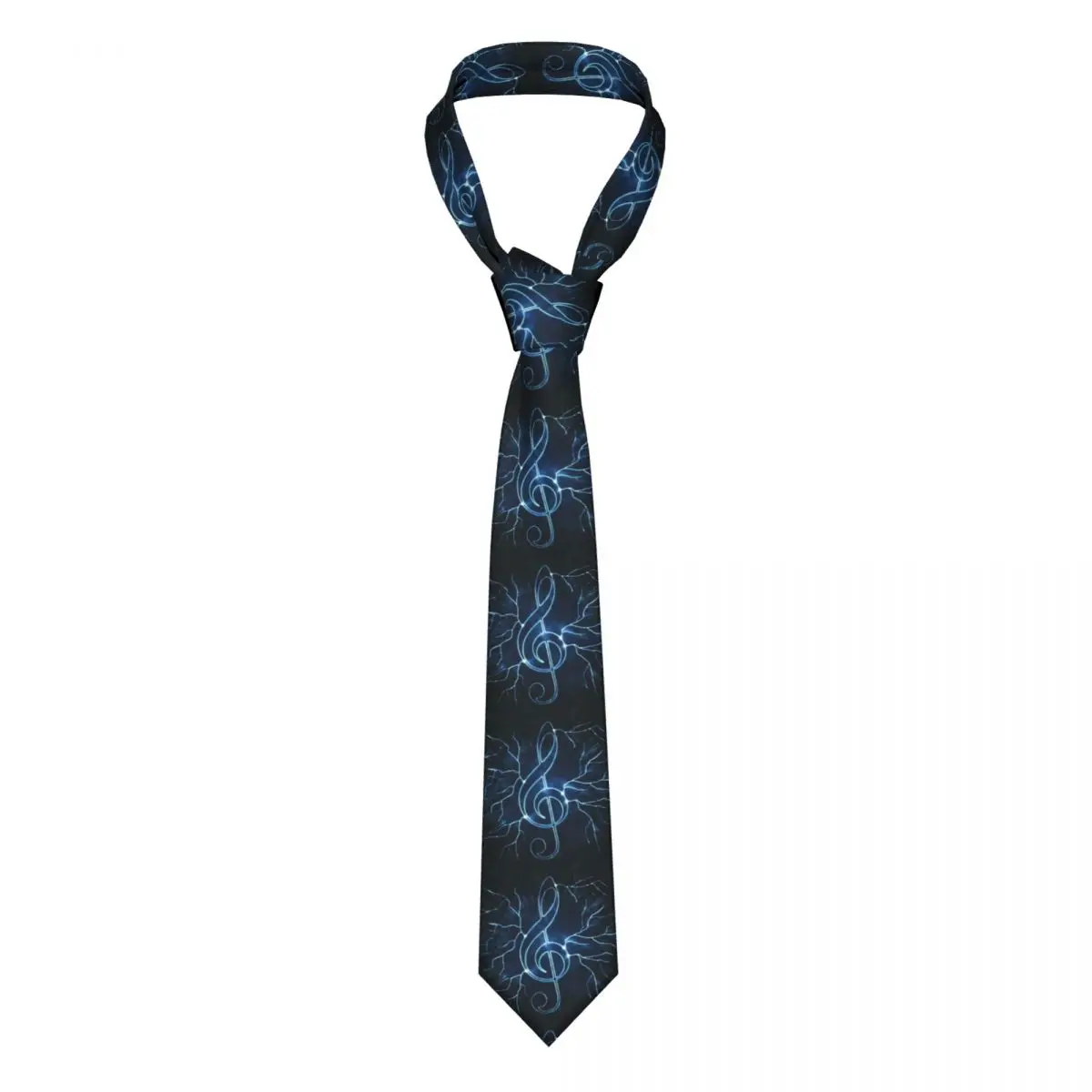 

Mens Tie Music Notes Neck Ties Classic Classic Elegant Collar Tie Custom Wedding Party Quality Necktie Accessories Xmas Gift