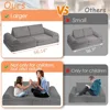 Play Couch Sofa for Kids Large Size, Modular Kids Play Couch, Kids Couch Building Fort, Children Convertible Foam Cushion Couch 2