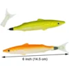 4Pcs Ballpoint Pens Fish Pen Black Ink Smooth Writing for School Office Home, Fun Pens Desk Accessories and Office Supplies 3