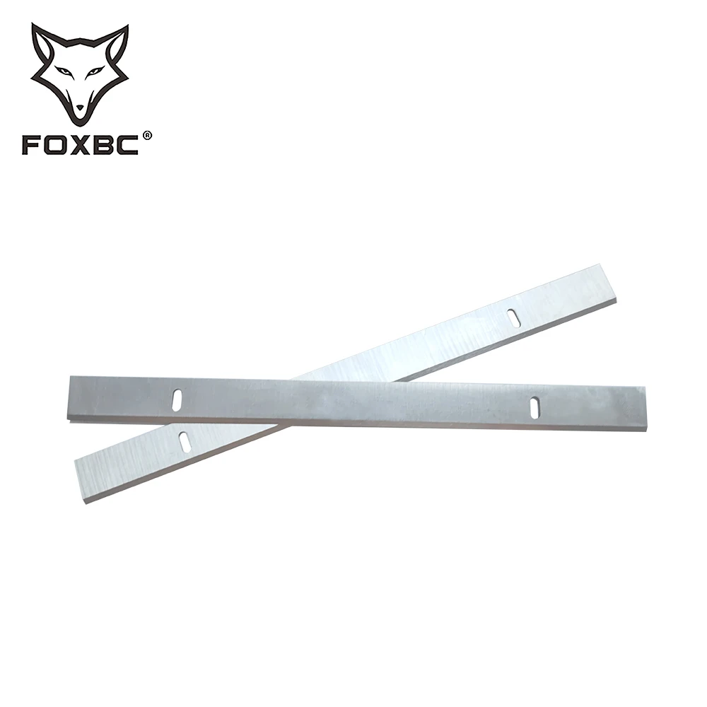 FOXBC 210mm HSS Planer Blades 210x16.5x1.5mm for ATIKA ADH 204 TYP2 8 inch Planer Knife Woodworking Tool Parts 2PCS