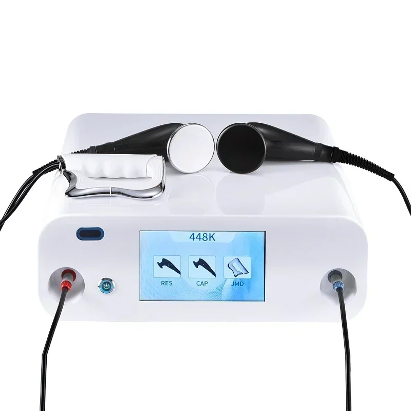 Aparato Eléctrico de Terapia de Diatermia Tecar Cet Ret de 448k para Eliminación de Arrugas, Estiramiento Facial, Masaje Reafirmante de la Piel y Pérdida de Peso