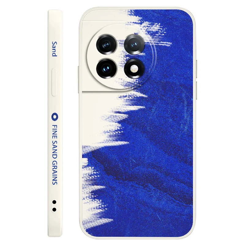 Textured Sand Liquid Silicone Phone Case
