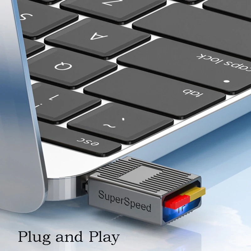 Type C USB C Card Reader Micro SD TF Card Reader Viewer Data Convert Dongle Cell Phone Tablet for Macbook Extend Memory Adapter