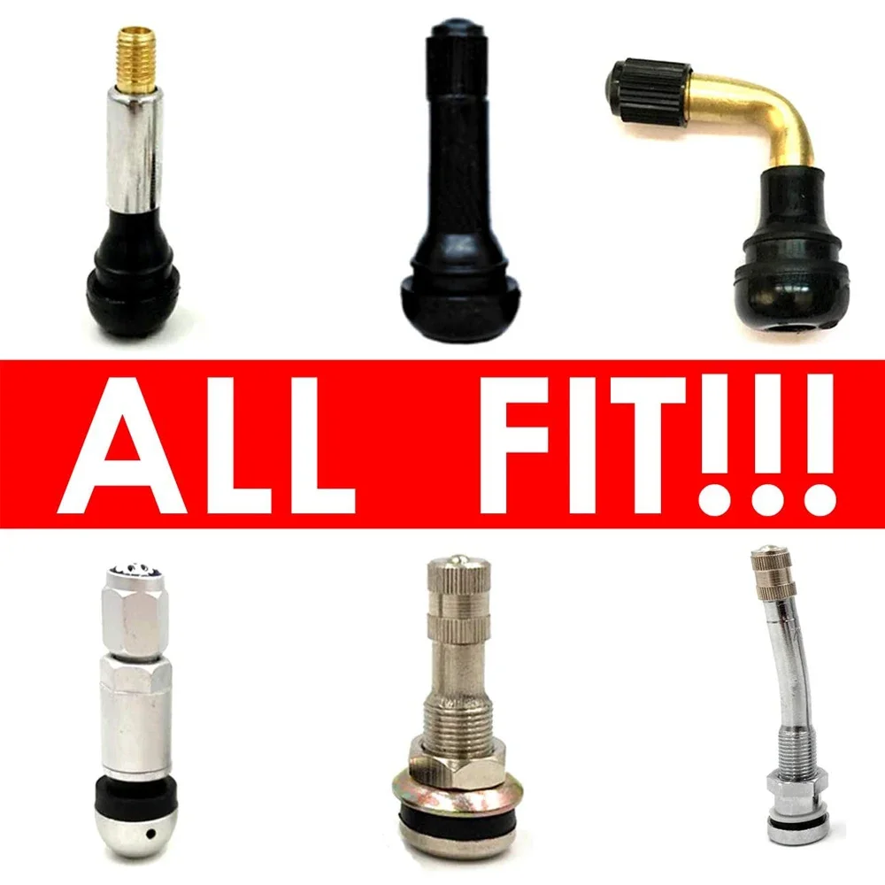 Durable Airtight Seal Tire Valve Dust Caps with O-Ring