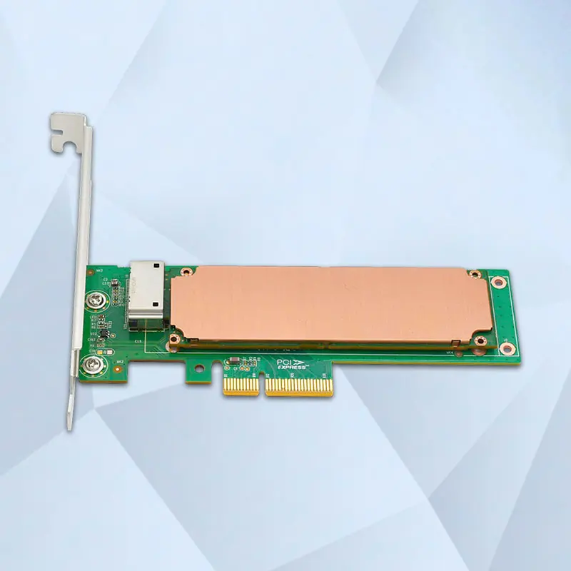 PCIe4.0 x4-단일 포트, EDSFF E1.S NVMe SSD 카드