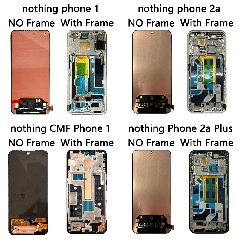 Écran LCD Complet Avec Digitaliseur Pour Nothing Phone 2a Plus - Pièce De Rechange - Installation Professionnelle Recommandée - 4