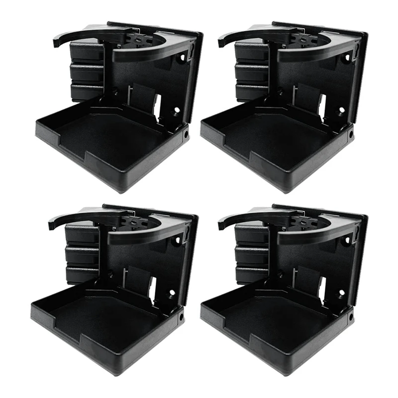 

Boat Cup Holder Set Of 4 Folding Boat Cup Holders For Drinks Wall Cup Holder For Boat & RV Cup Holder Motorhome