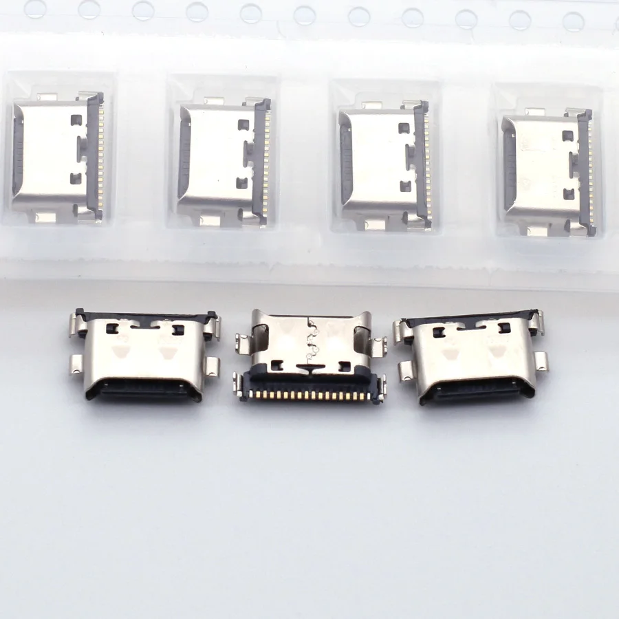 Type C USB Charging Port Plug Dock Connector Socket (10-50pcs)