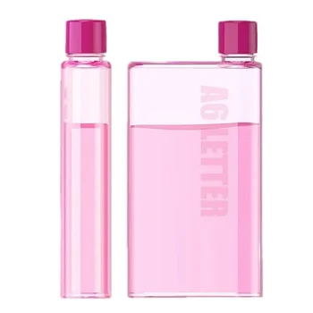 A6 Book Paper Cup Bottle Portable Paper Pad Water Bottle Drinking Notebook Bottles Flat Water Bottle