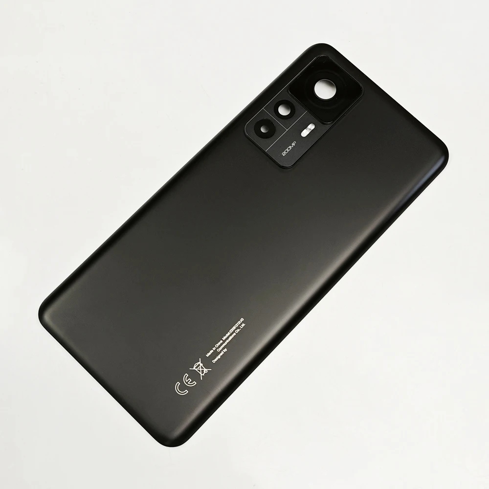 Phone Back Cover MI 12T A+ Back Glass Cover Door For Xiaomi 12T Pro 5G Replacement Battery Case Rear Housing Cover Mi12T With Camera Lens