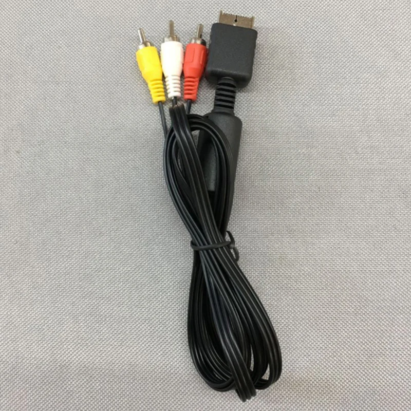 AV Video Audio Stereo Cable A/V For Playstation PS1 PS2 PS3 Sony