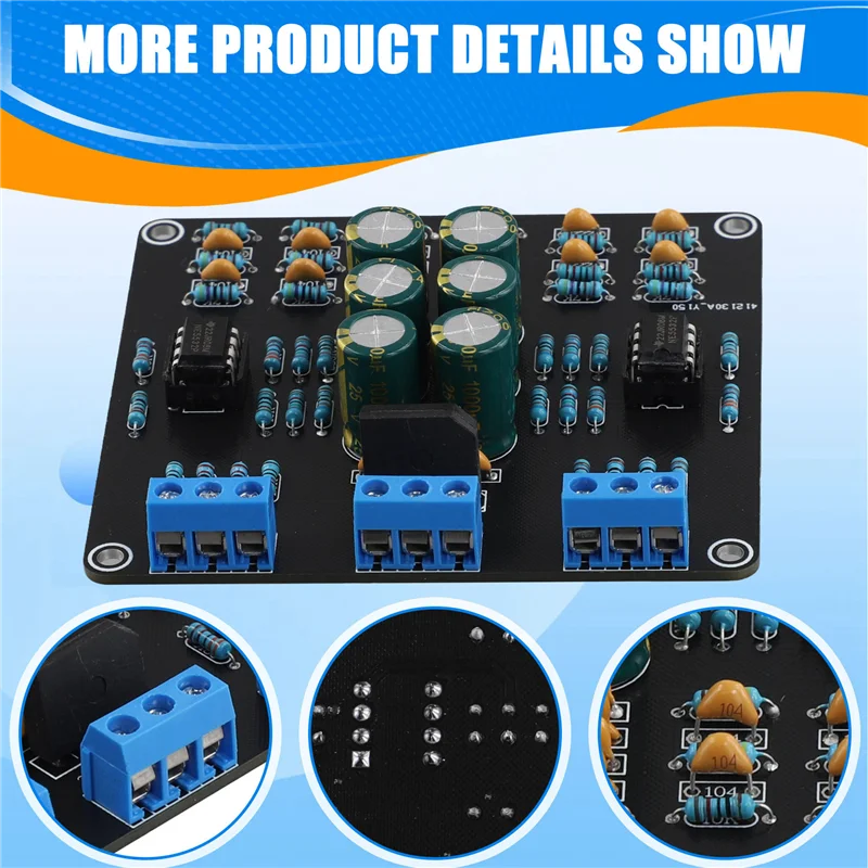 L69A-Hifi 프리 앰프 보드 Hifi 전력 증폭기 액세서리 전력 증폭기 프리 앰프 튜닝 보드 전면 패널