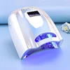 128W Cordless UV Nail Lamp 45 LEDs Professional Nail Dryer Fast Dry Wireless for Curing All Gel Nail Polish Manicure Polish 1