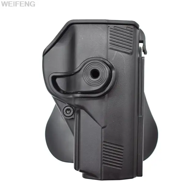 black gun holster