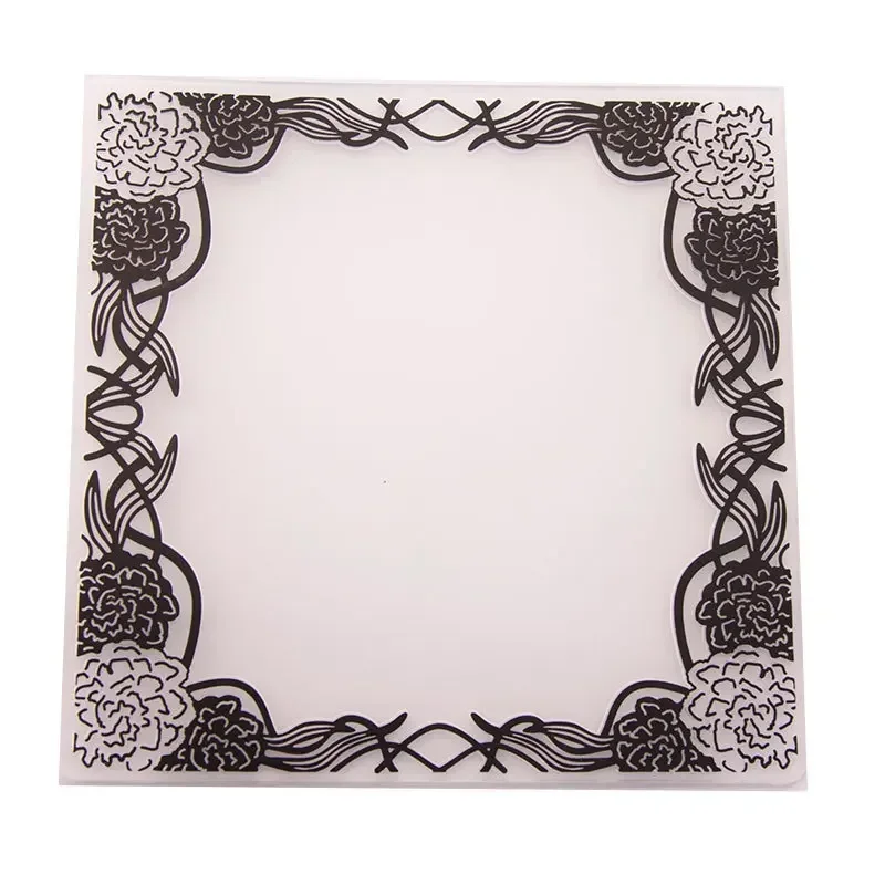 3D Plastic Embossing Folder 1pc plastic embossing folder,embossing folder
