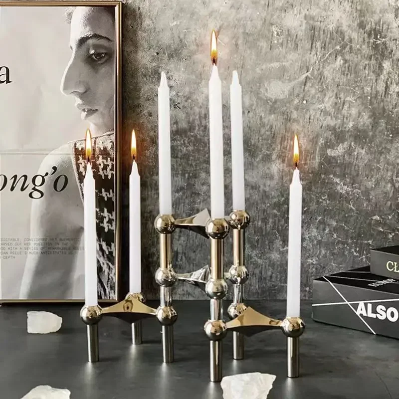 Nordic Classical Triangle Candlestick Holder