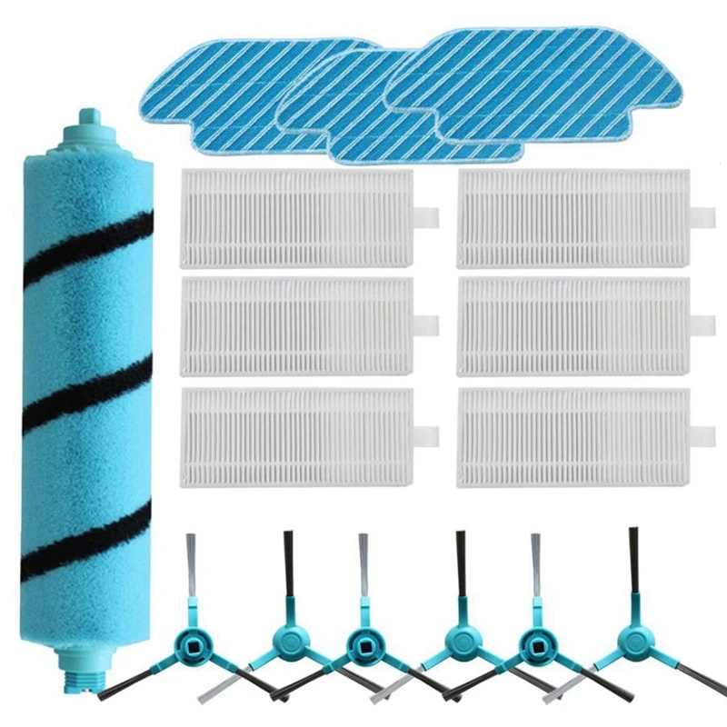 Spazzola A Rullo Di Ricambio Spazzola Laterale Mop Per Cecotec Conga 4090 Aspirapolvere Robot Spazzatrice Conga 4090 Ricariche Parti